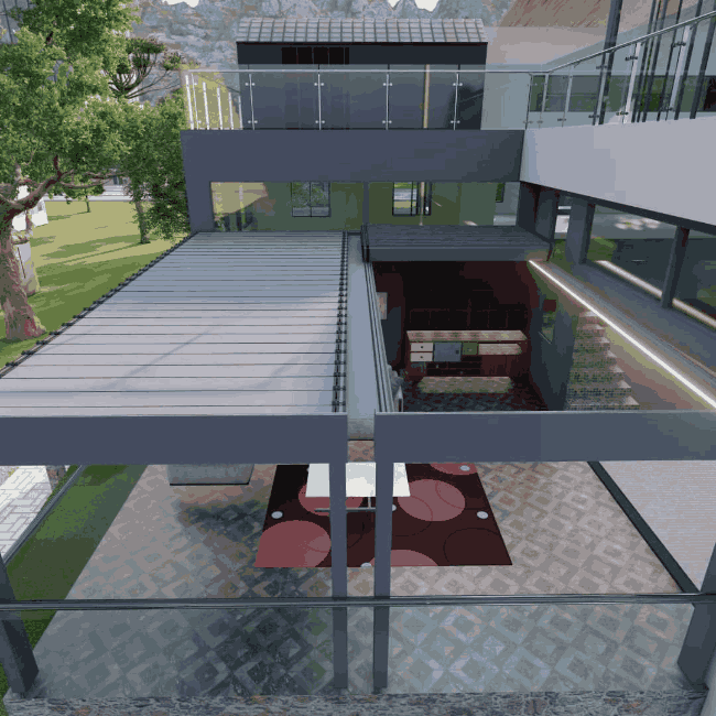 Bioklimatik Alüminyum Pergola