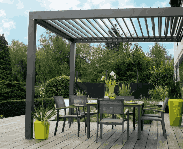Çift Açılır Bioklimatik Pergola